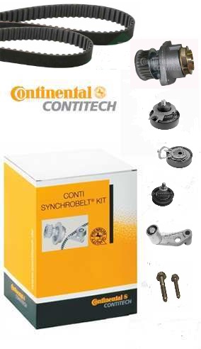 CONTI Zahnriemen Satz TimingBeltKit & Wasserpumpe FABIA 6Y OCTAVIA 1U